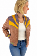 Classic Rock Couture Dusty Rose Rising Sun Jacket