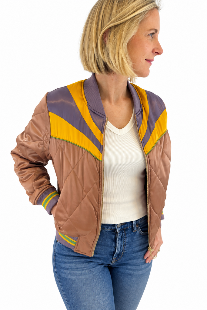 Classic Rock Couture Dusty Rose Rising Sun Jacket