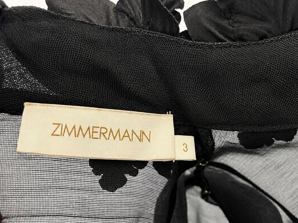 Zimmermann Luminosity Liftoff Flower Mini Dress (8-10)