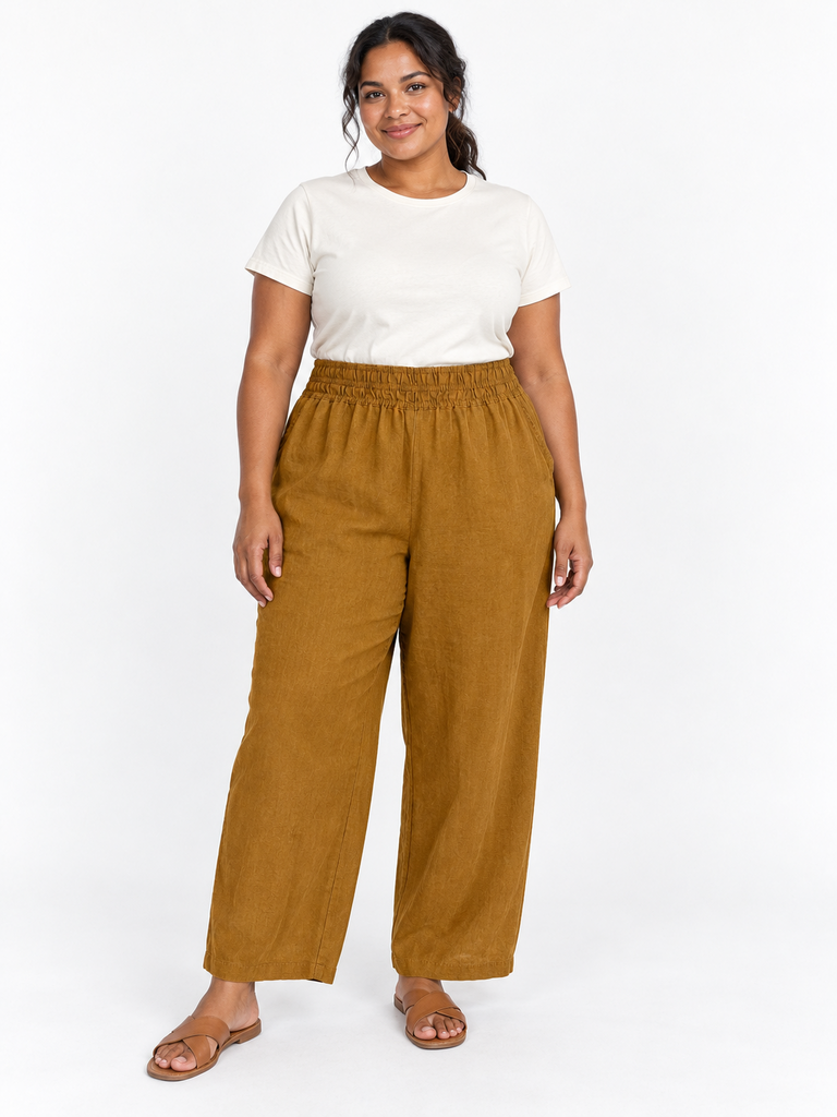 Anthropologie Linen Pants