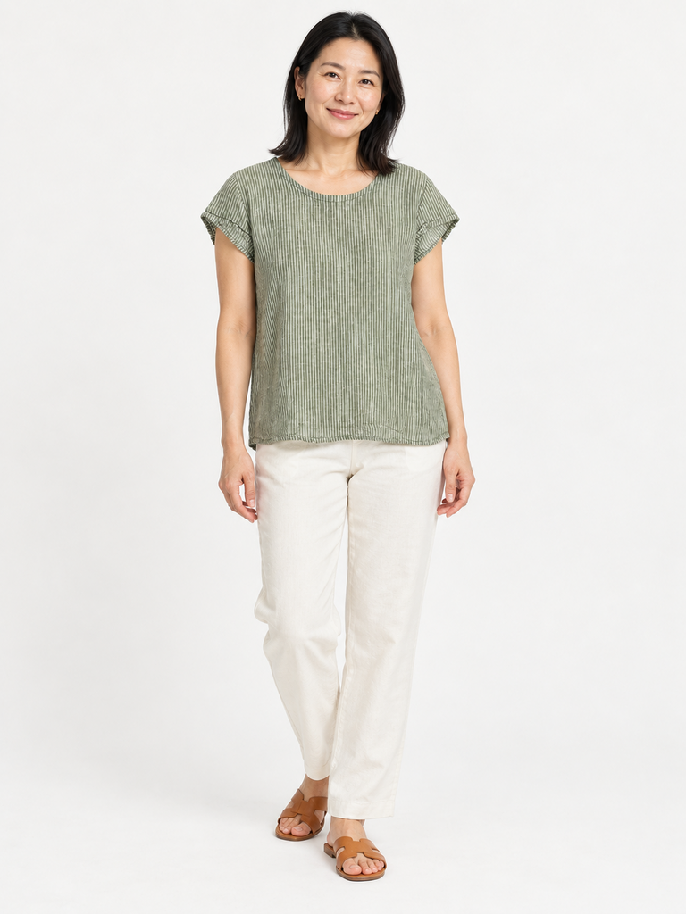 Flax Linen Top