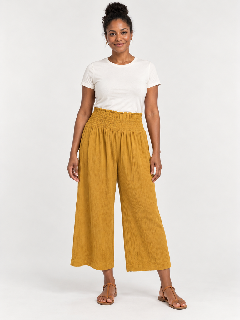 Anthropologie Wide-Leg Pants
